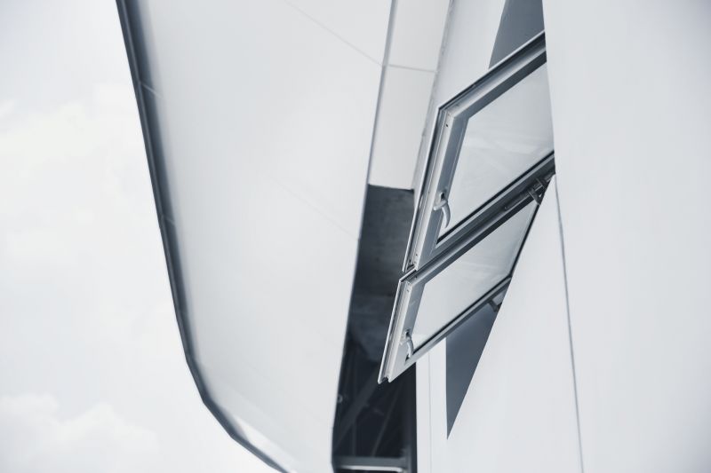 Traditional Home with Awning Windows